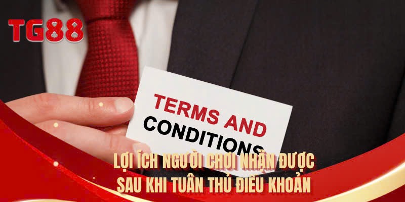 Lợi ích người chơi nhận được sau khi tuân thủ điều khoản